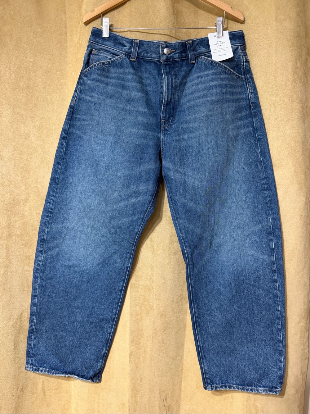 NWT madewell ballon jeans
